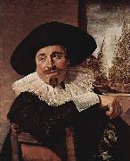 Frans Hals Portrait of Isaak Abrahamsz Massa oil painting reproduction